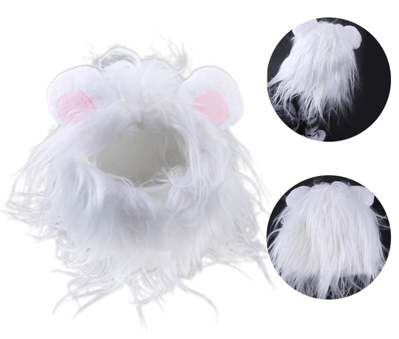 CleverCat Lion Mane Costume