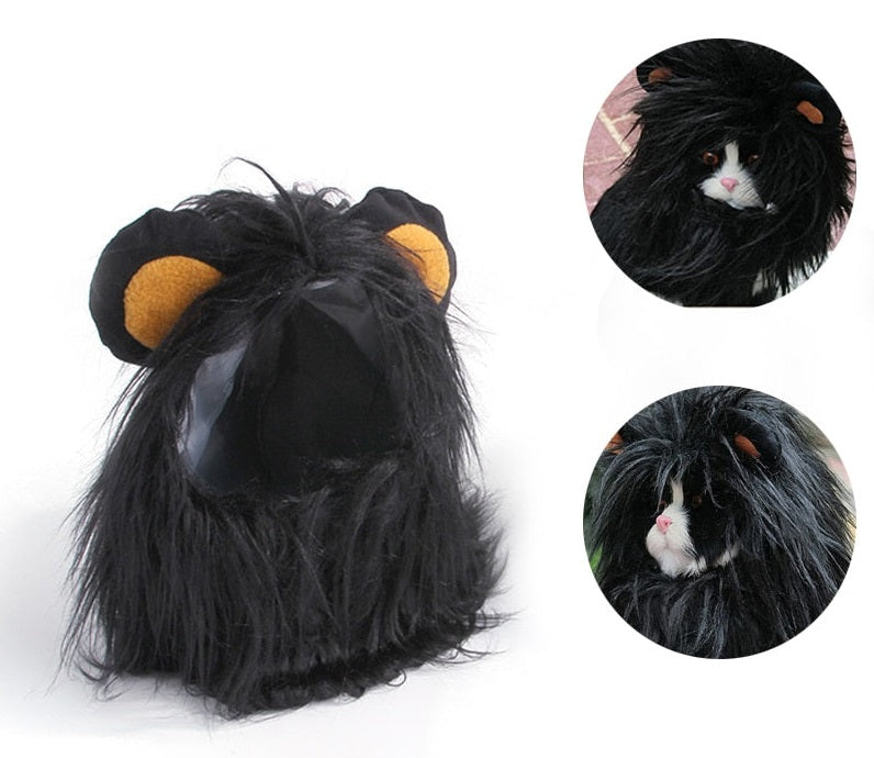 CleverCat Lion Mane Costume