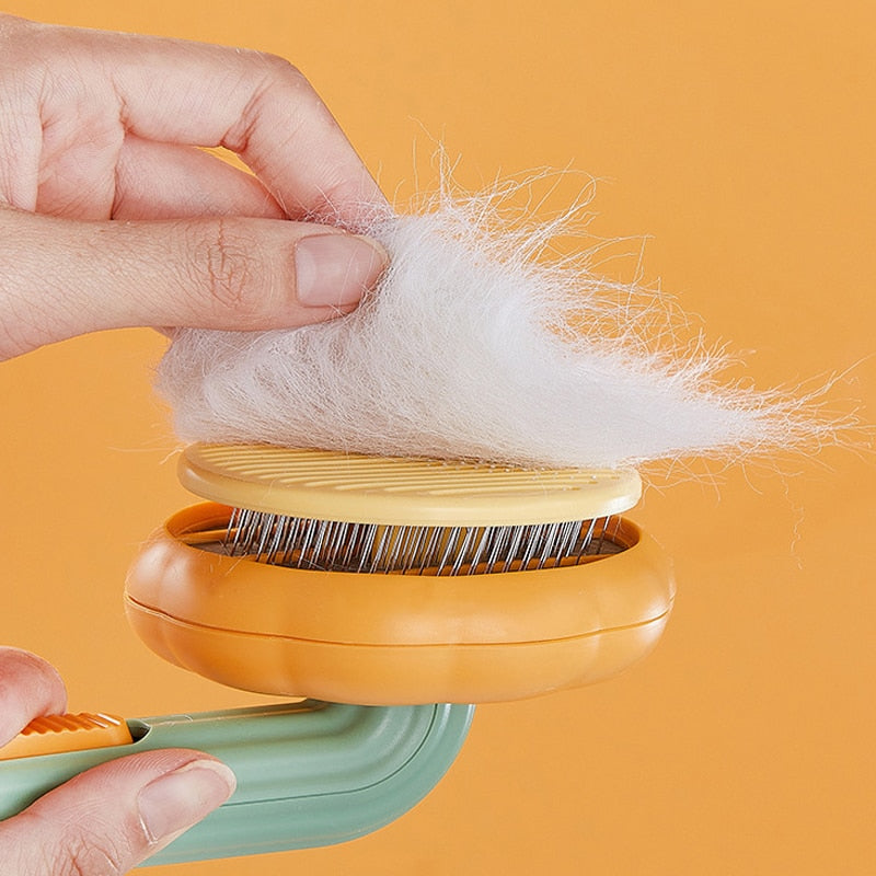 Cat Pumpkin Grooming Brush