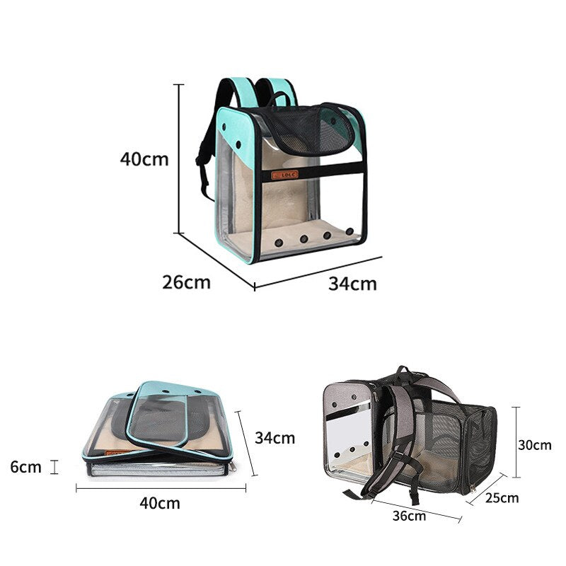 Expandable Cat Backpack