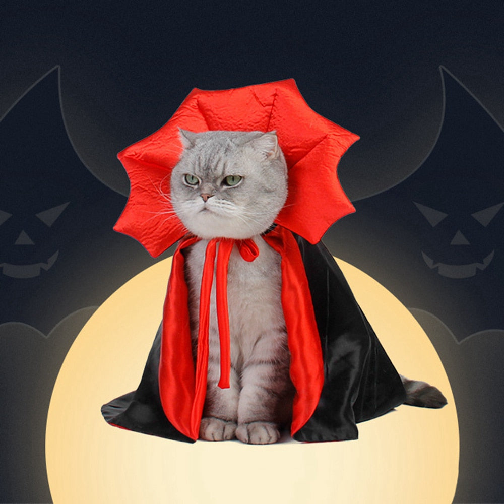 Vampire Cloak Cat Costume