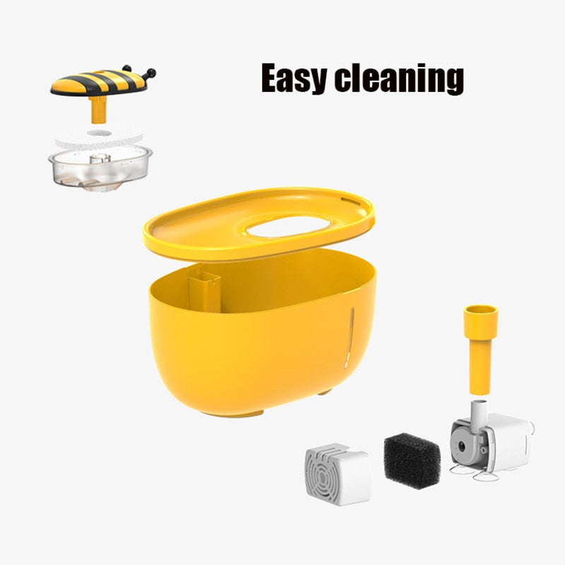 Cat Water Bee Fountain