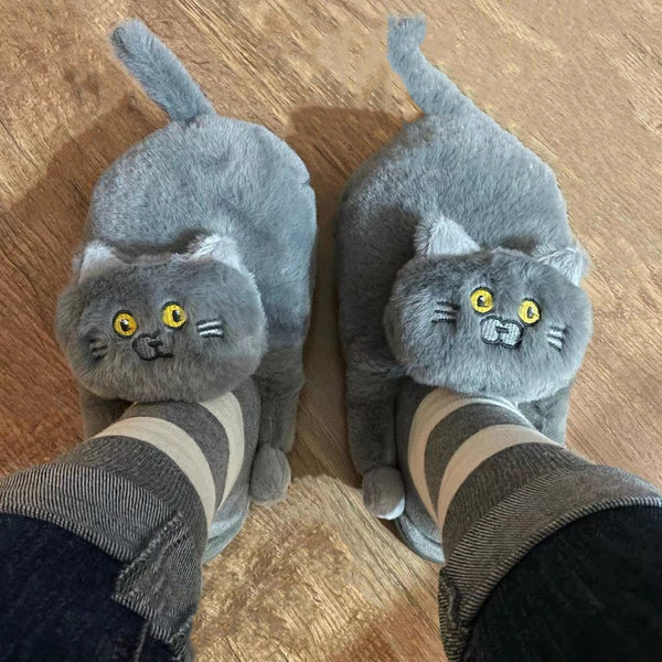 CleverCat Cuddly Slippers