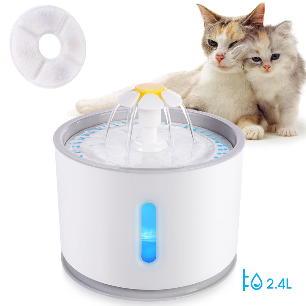 Cat Drinking Fountain Dispenser