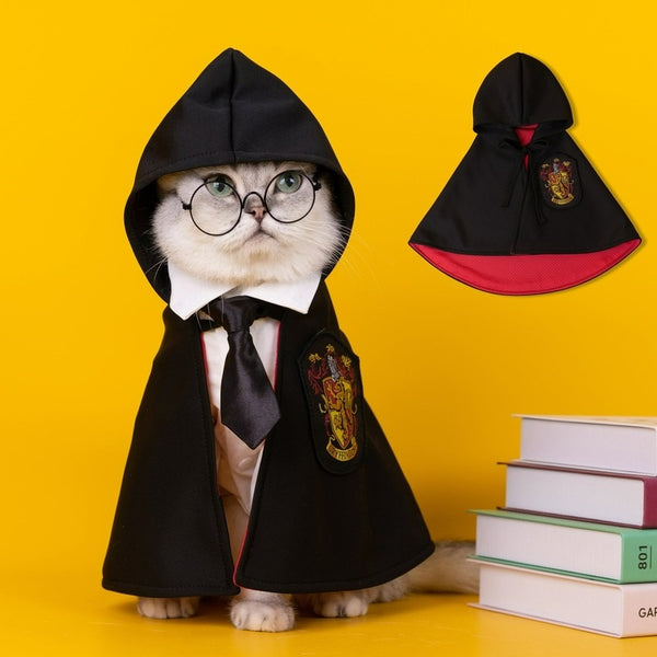 Potter Paws: House-Themed Cat Costumes