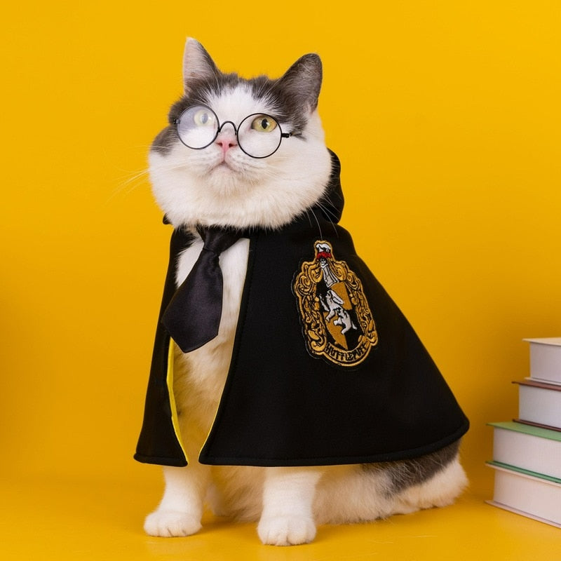 Potter Paws: House-Themed Cat Costumes