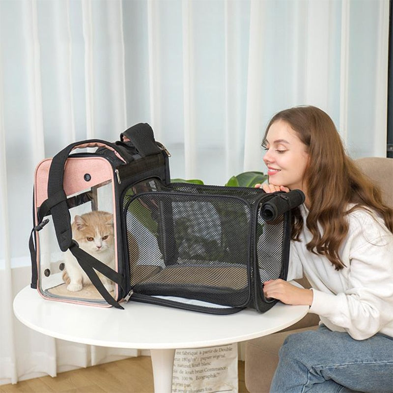Expandable Cat Backpack