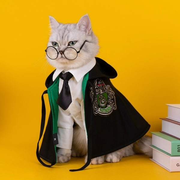 Potter Paws: House-Themed Cat Costumes