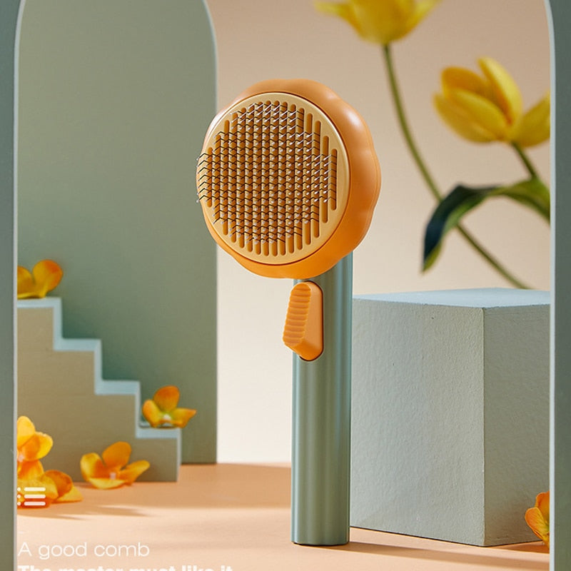 Cat Pumpkin Grooming Brush