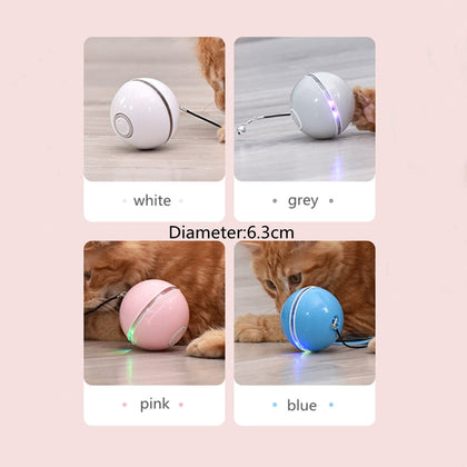 LED Colorful Cat Ball Toy