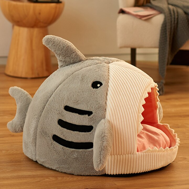 The Shark Cat Bed