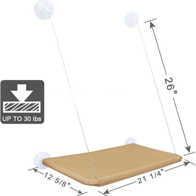 CleverCat Hanging Bed Shelf