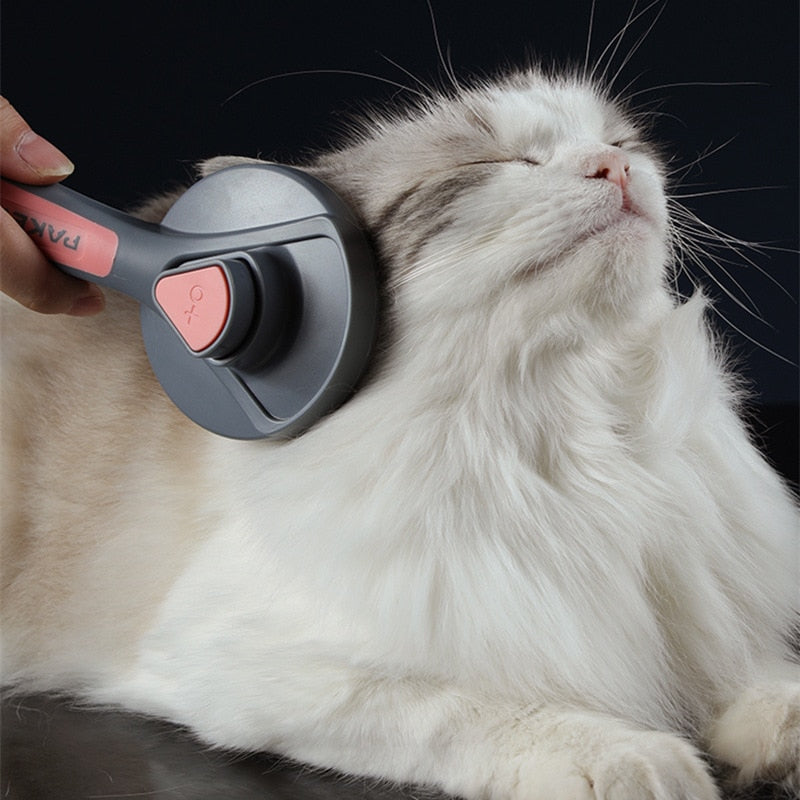 Self Cleaning Grooming Cat Brush